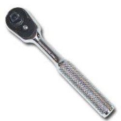 K Tool International 3/8" Drive Chrome Ratchet 7-7/8" (KTI-22092)