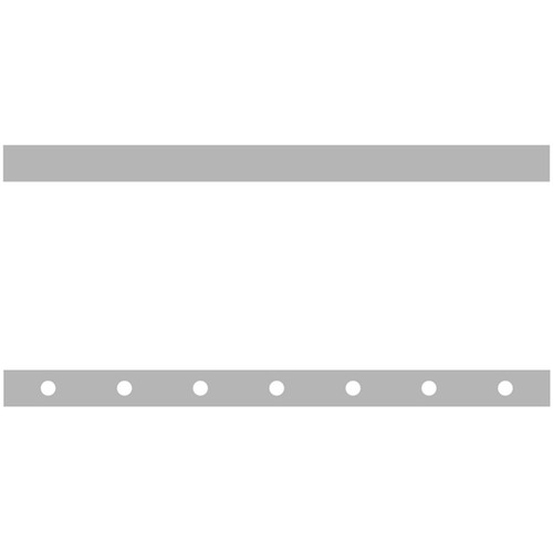 3 Inch Paintable Sleeper Panels W/ 14 - 3/4 Inch Round Downglow Light Holes