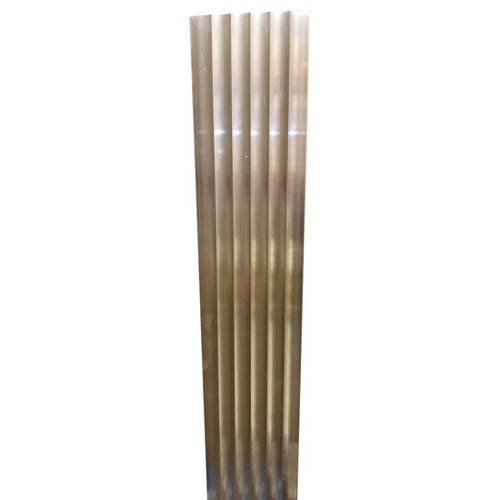 Aluminum Center Hood Strip, 72 Inch For Peterbilt 359, 379