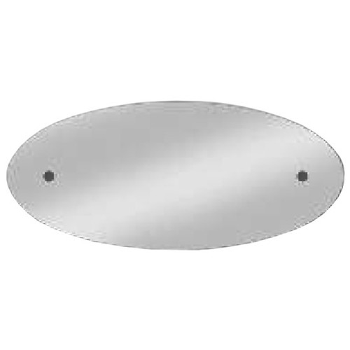 Stainless Steel Obround Hood Emblem Accent For Peterbilt 367, 378, 379, 388, 389