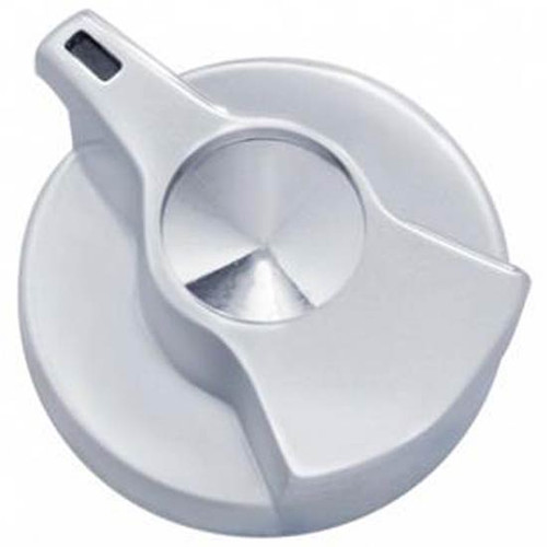 Chrome Plastic Timer Knob- Indented For Peterbilt