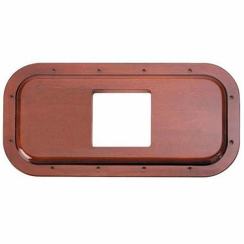 Wood Shift Plate W/ 4 7/8 X 4 13/16 Inch Opening For Peterbilt 375, 377, 378, 379, 388, 389
