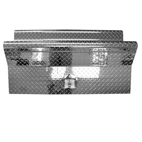CSM Diamond Plate 40 Inch Tool Box Cover For Kenworth W900B & W900L 2005-Newer By CSM