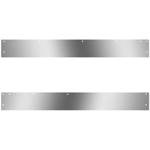 5.25 Inch Stainless Steel Blank Cab Panel For Kenworth T800 2012- Newer - Pair