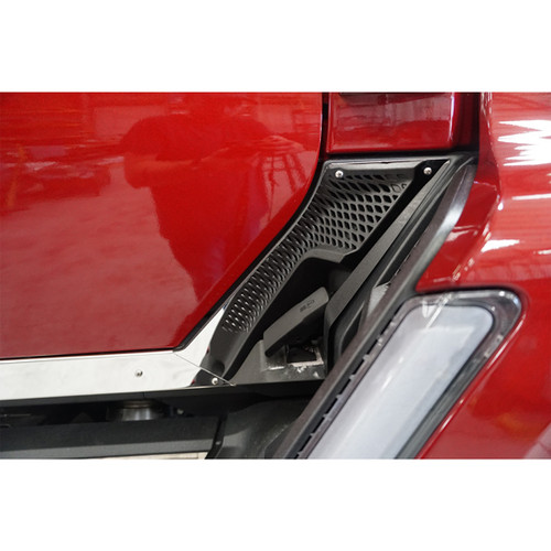 Chrome Shop Mafia 304 Stainless Steel Door Cowl Panel Trim, Blank For Kenworth T680NG