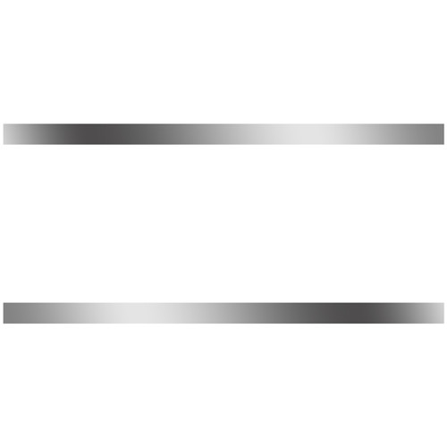 1.5 X 72 Inch Stainless Steel Blank Sleeper Panels For Kenworth T660 W/ Rear Mount Exhaust