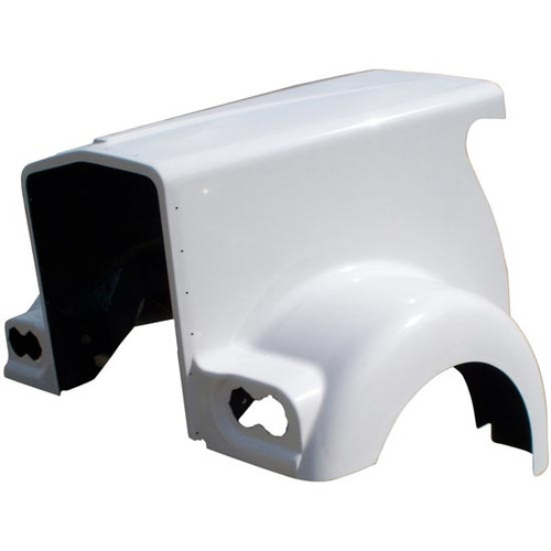 Truk-Rods Fiberglass Hood W/ 70.75 Inch Centerline & Fenders By Jones Performance Replaces K46-1138, K146-1135, L29-1007 Fits Kenworth W900L