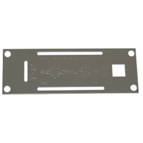 Stainless Steel AC Control Trim For Kenworth W900