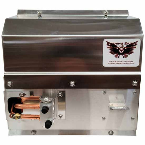 Stainless Steel Heater A/C Box, Pad Mount For Kenworth T660, T800, W900