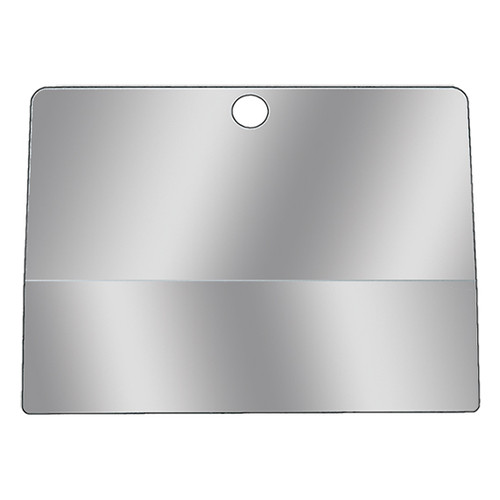 Kenworth T600, T800 & W900 TPHD Stainless Steel Glove Box Cover Without Cutout For Logo