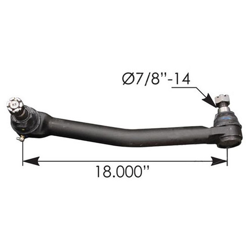 18 Inch C To C Drag Link- 14-18528-000 For Freightliner Cascadia