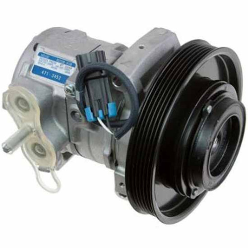 BESTfit Denso Compressor With 163.5MM 6 Groove Clutch For Freightliner Cascadia, Columbia, Coronado 2011-2016