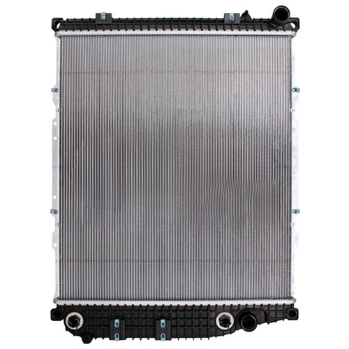 BESTfit Plastic Aluminum Radiator W/ Oil Cooler 32 X 28 X 2 1/6 Inch For Freightliner M2 Business Class, M2-106, M2-112