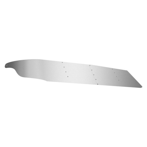 14 Inch Stainless Steel Drop Visor Fits Freightliner Columbia Day Cab