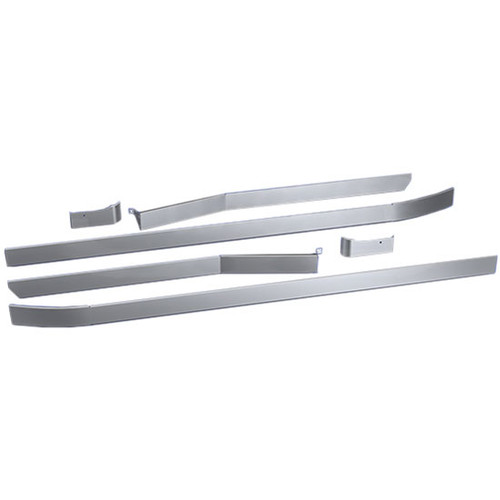 3 Inch Stainless Steel Blank Cab-Sleeper Panels For Freightliner Cascadia 116BBC 2018-Current W/ 72 Inch Sleeper W/O Extenders