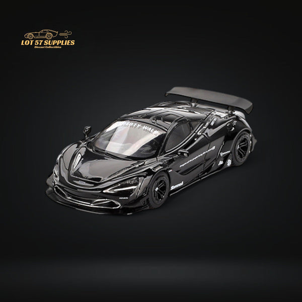 (Pre-Order) Mini-GT McLaren 720S LB&Works Black #777 1:64 MGT00777