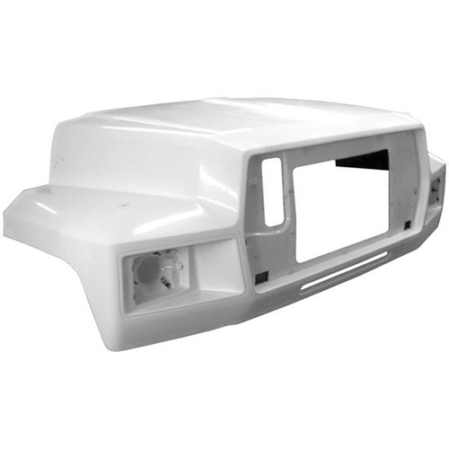 Fiberglass Hood W/ 40 Inch Centerline & Fenders By Jones Performance Replaces E5HZ-16612A Fits Ford F600, F700, F800