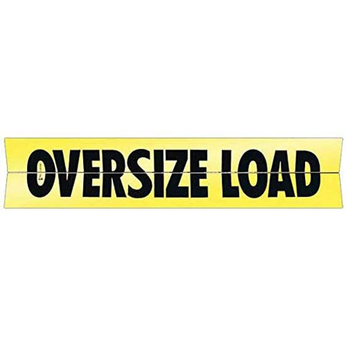18 X 84 Inch Heavy Duty Oversized Load Single Side Aluminum Sign