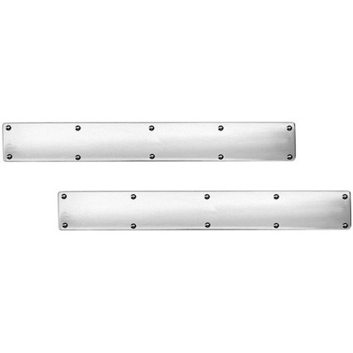 24 X 4 Inch 304 Stainless Steel Square Cut Flap Weights - Pair