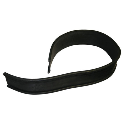 BESTfit 2 Inch Wide Rubber Fuel Tank Strap Liner W/ Lip - Sold Per Foot