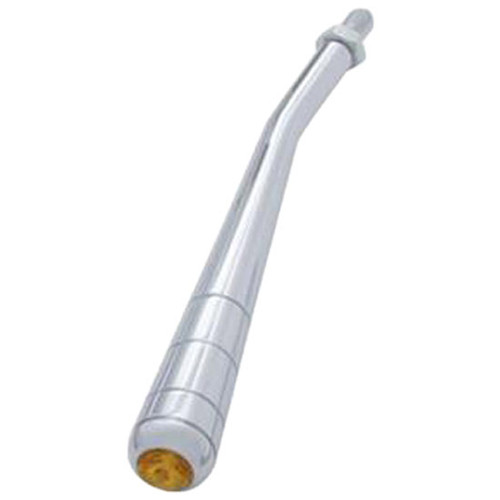 7 Inch Chrome Trailer Brake Handle W/ Amber Crystal