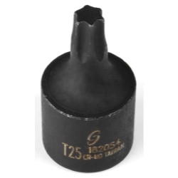 Sunex 1/4" Drive T25 Internal Star Socket (1820S4)