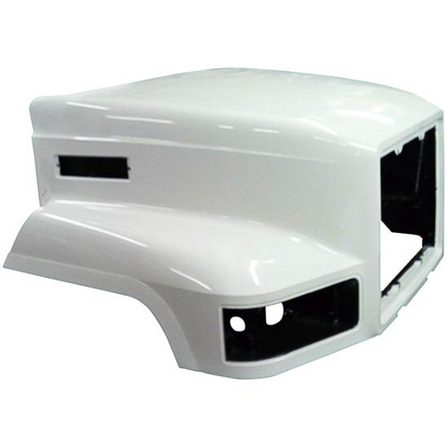 Fiberglass Hood W/ 53.5 Inch Centerline & Fenders By Jones Performance Replaces OE 1QM-5681AM, 1QM-5681BM, 25122195 Fits Mack CH SBA 1989-2004