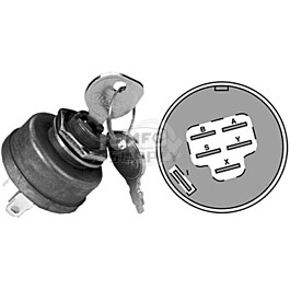Ignition switch replaces Toro 27-2360.