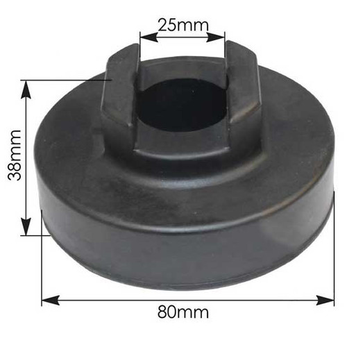 3.15 Inch Rubber Lower Radiator Mount For Volvo VNL, VNM & VNX