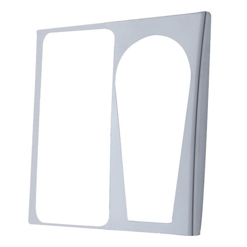 Stainless Steel Light & AC Vent Trim Panel For Volvo VNL