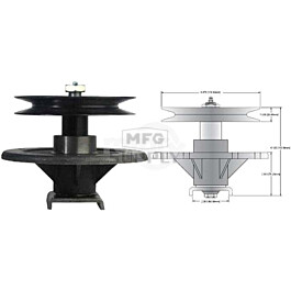 Toro Z-Master 52" Deck Spindle Assembly