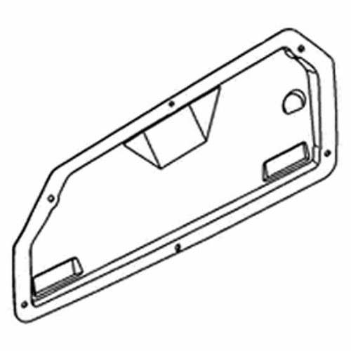 Driver Side Hood-Mounted Air Intake Blackout Panel For Western Star 4700 SFA