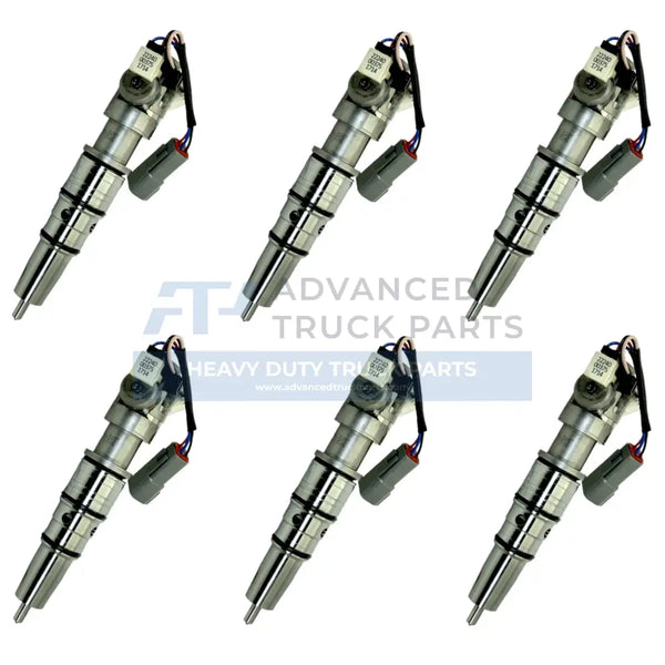 2010-2014 Genuine International MaxxForce DT Fuel Injector Set of Six