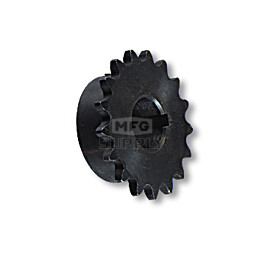 "B" Type Sprocket for #35 Chain, 17 Tooth, 3/4" Bore