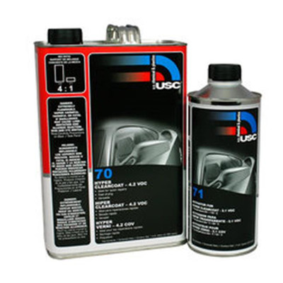US Chemical And Plastics 32Oz Hyper Clearcoat Activator With 2.1 VOC (71-4)