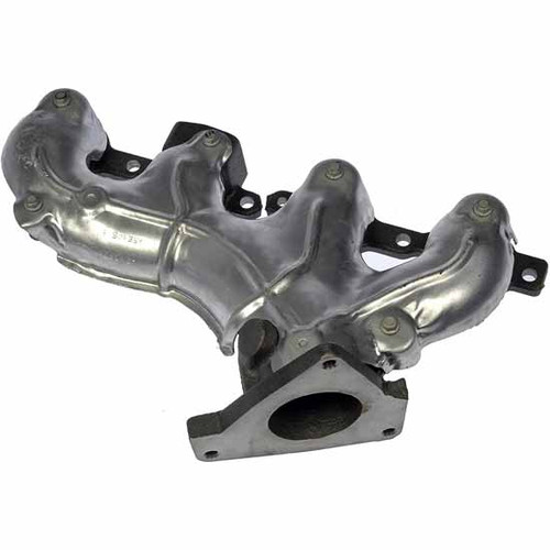 Driver Side Cast Iron Exhaust Manifold W/ Gaskets - Replaces 12570671, 12603737, 8-12570-671-0, 8-12603-737-0