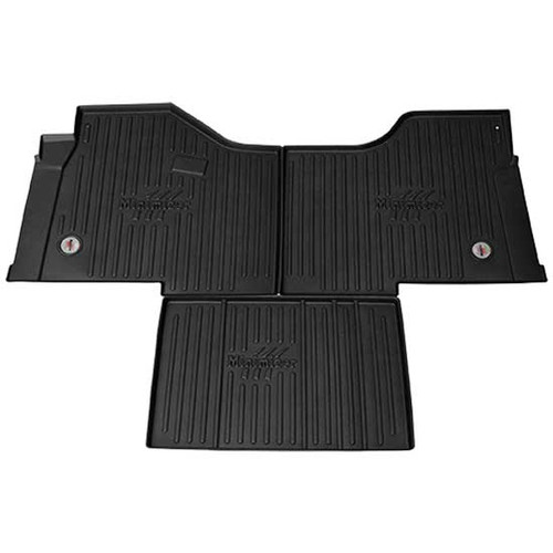 Kenworth T680, T880, Peterbilt 567, 579 W/ Automatic Transmission & Sears Air Ride Driver/Passenger Seats Minimizer Thermoplastic Floor Mat Set - 3 Piece