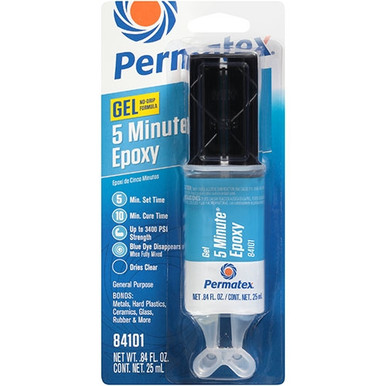84101 Permatex 5 Minute Gel Epoxy .84 oz.