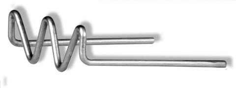 Motor Guard M-Shape Magna Stakes Pack of 50 Durable Stainless Steel (MS2005)