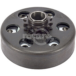 11 teeth, #35 Chain, 5/8" Bore Max Torque Centrifugal Clutch. PROUDLY MADE IN THE USA!