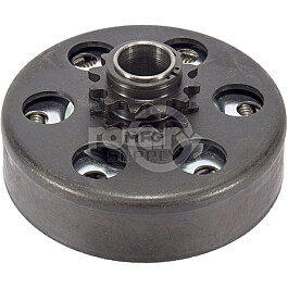 10 teeth, #41 Chain, 3/4" Bore Max Torque Centrifugal Clutch. PROUDLY MADE IN THE USA!