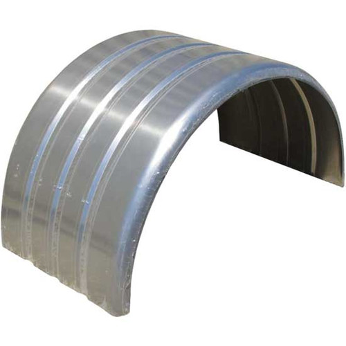 Merritt 48 Inch Smooth Aluminum Full Radius Fender W/ Ribs