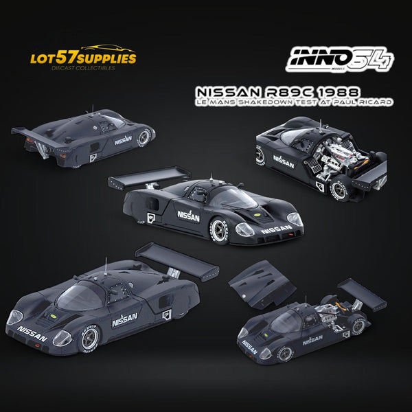 (Pre-Order) Inno64 NISSAN R89C LE MANS SHAKEDOWN TEST AT PAUL RICARD 1988 1:64