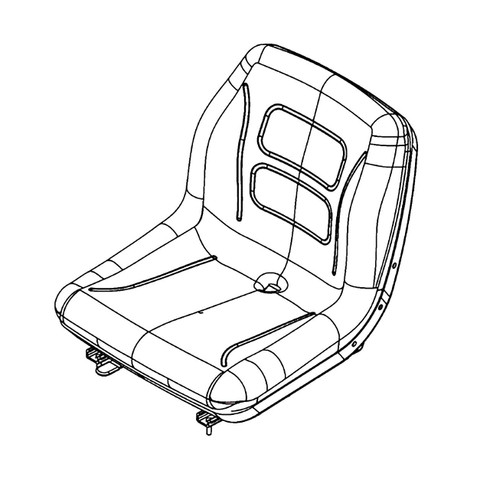 Briggs and Stratton OEM 5100909SM SEAT Briggs and Stratton Original Part