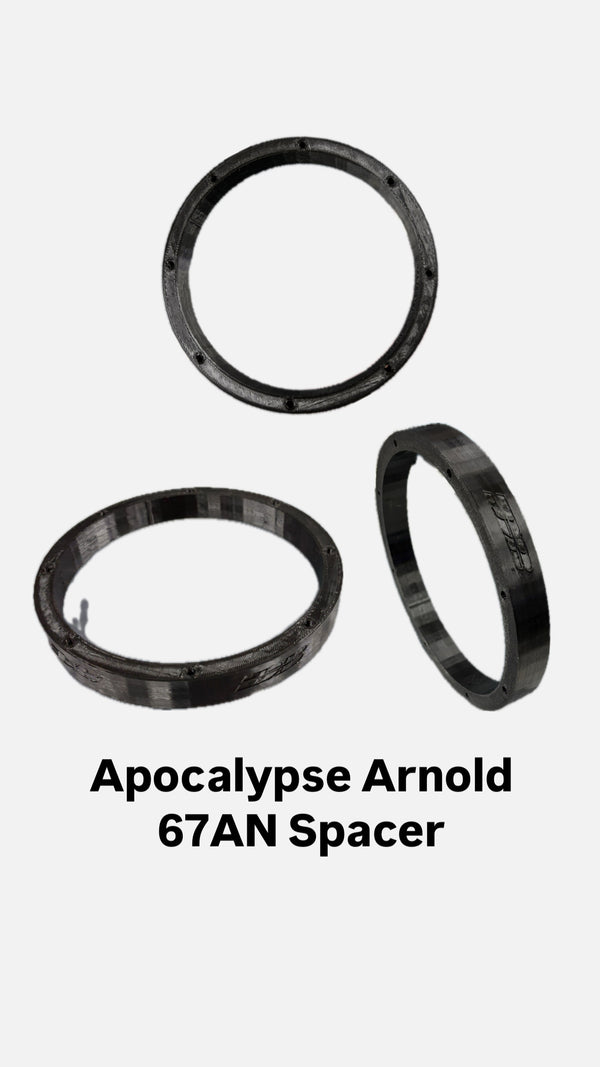 ECA Deaf Bonce Apocalypse Aronold Sylvester Spacer Rings 6.5" for silverado, Sierra, F-150