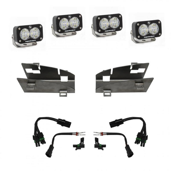 Baja Designs RAM 1500 Rebel Dual Pocket Fog Light Kit S2 Sport (2019+)