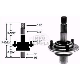 Spindle Assembly Replaces MTD 717-0900A