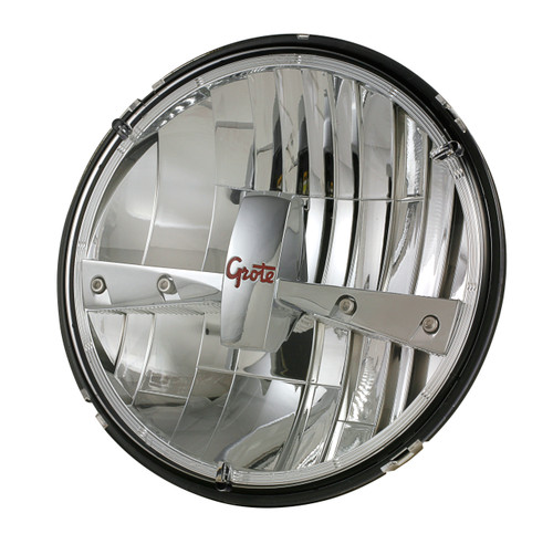 Grote Sealed Beam 7" Round LED Headlight Harley Jeep CJ TJ JK PAR 56 | 90941-5