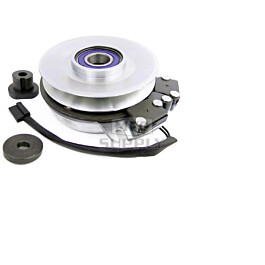 Electric PTO Clutch, 1-1/8" ID, 6" CCW Pulley, 5/8" Belt