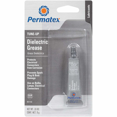 Permatex Dielectric Tune-Up Grease 0.33 oz Protects Electrical Connections (81150)